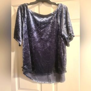 Crushed Velvet Top